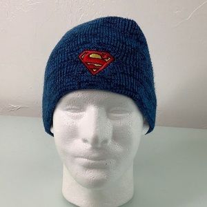 DC comics Superman beanie hat unisex size OSFM EUC